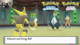 Pokemon Brilliant DiamondShining Pearl Switch  Battle Tower Psychic Type Team Challenge [upl. by Courtund]