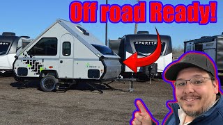 Off Road Ready Popup RV  Aliner Ranger 12 [upl. by Atauqal907]