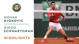 Novak Djokovic vs Diego Schwartzman  Round 4 Highlights I RolandGarros 2022 [upl. by Troyes]