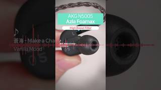 【REAL SOUND】 AKG N5005 🎵 Azla Foamax [upl. by Tresa]