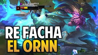 ¡RE FACHERO EL ORNN CON SU NUEVA SKIN  League of Legends [upl. by Rotceh741]