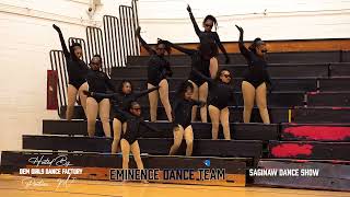 EMINENCE vs FOR THE LOVE OF DANCE  Round 3  STAND IN THE STANDS  Pontiac MI  Majorette Dance [upl. by Purdum]