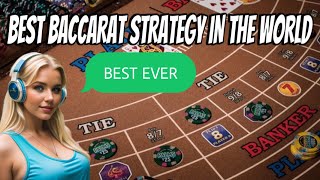 Baccarat Strategy that wins [upl. by Laney59]