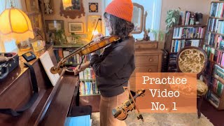 Violin Practice No1 Oct 29 2024 [upl. by Reisman]