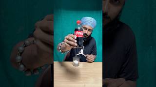 Real or Fake egg  experiment fyp diy lifehacks cocacola egg youtube shorts [upl. by Zulaledairam]