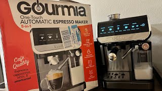 Gourmia Automatic Espresso Maker Review [upl. by Ataymik]