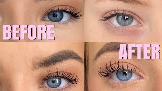 HOW WE GREW OUR LASHES LILASH BEAUTY  Immie and Kirra [upl. by Desdee236]