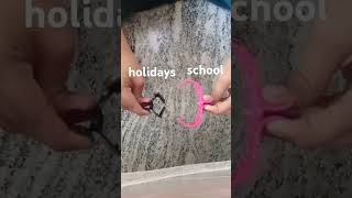 Holidays vs schools 😂😂 please subscribe 🙏 [upl. by Gray]