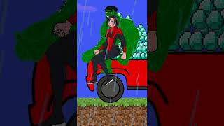 Help SpiderMan save his son from a water trap spiderman JOKER hulk superheroes [upl. by Elleirda]