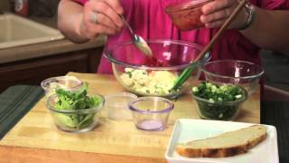 Chicken Salad Sandwich Recipe With Feta Cheese  Kickin Chicken Recipes [upl. by Brubaker]