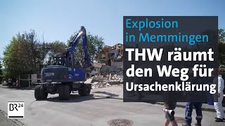 Explosion in Memmingen Unglücksursache wird weiter untersucht  Abendschau  BR24 [upl. by Gavrila662]