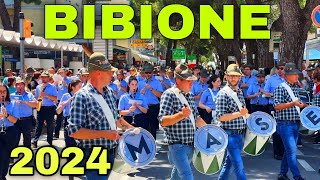 Bibione Italy Alpini Parade 2024 [upl. by Kikelia]