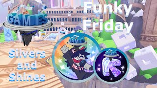 Roblox The Games  Funky Friday  Silvers and Shines How to [upl. by Edrahc881]