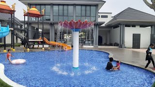 Berenang di Breeze Water Club House CitraLand Cibubur [upl. by Revorg]