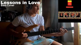 Level 42  Lessons in Love  Bass Cover  Status Graphite Series II [upl. by Jacqueline]