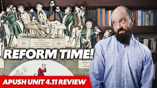 An Age of REFORM APUSH Review Unit 4 Topic 11 Period 4 18001848 [upl. by Ylsew]