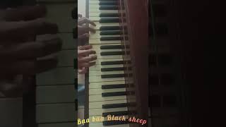 Baa Baa Black sheep piano song 🎹 [upl. by Cardon]