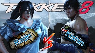 Tekken 8 ▰ RaijinAsuka Vs KishinLaw ▰ High Level Matches [upl. by Onek]