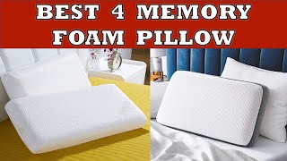 Best 4 Memory Foam Pillow in India 2023 [upl. by Lois]