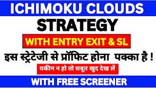 Ichimoku Cloud Trading Strategy in Hindi No Loss Strategy VIRAT BHARAT [upl. by Manard]