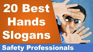 20 Best Safety Hands Slogans  safety training [upl. by Avelin171]