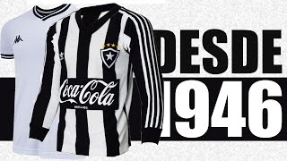 Camisas do Botafogo  Todas Desde 1946 [upl. by Ynnig]