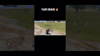 1vs3 pubgshorts bgmishorts pubg bgmi shortclips [upl. by Ahsiken]