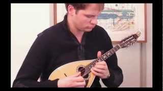 RAFFAELE CALACE  GRAN PRELUDIO Op175 for mandolin solo performed by SEBASTIAAN DE GREBBER [upl. by Docilu]