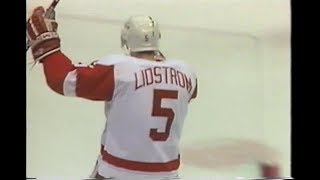 Nick Lidstrom Rookie Season Highlights 199192 [upl. by Eelra]