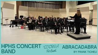 HPHS Concert BandAbracadabra [upl. by Amoritta]