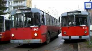 ZiU 9es trolik Budapesten  ЗиУ9 tроллейбус  Obus  Trolleybus [upl. by Lidia]