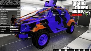 INSURGENT PICKUP CUSTOMIZATION 18M GTA ONLINE [upl. by Hilde]