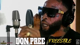 Don Pree With Blazing Freestyle Shows his crazy lyrical ability  Reggae Selecta UK Freestyle [upl. by Estel]