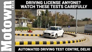 Driving License Anyone Automated driving tests in Delhi  Motown India [upl. by Ettenor613]