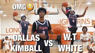 TXHSBBDALLAS KIMBALL PUT ON A SHOW👀 DALLAS KIMBALL vs WT WHITE MUST SEE👀 viralvideo [upl. by Ahcmis]