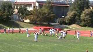 Ernie Barrieau LineBacker 41De Anza College Football 2009 [upl. by Lucretia275]