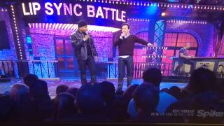 Lip Sync Battle Jimmy Fallon trash talks Dwayne Johnson [upl. by Donavon887]