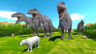 Giganotosaurus Challenge  Dinosaurs or Animals Will Win [upl. by Ydoow]