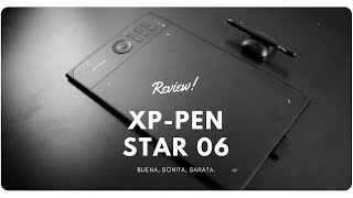 TABLETA GRÁFICA XP Pen Star 06  REVIEW completa en español  Nekodificador [upl. by Nosila366]