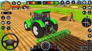 Modern Farm Tractor Driving Games  Farming Tractor 3D  Android Gameplay [upl. by Neeuq451]