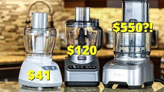 550 Breville vs 120 Ninja vs 41 BlackDecker  Food Processor Comparison [upl. by Warder770]