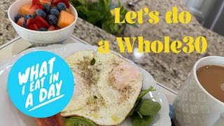 Whole30 What I eat in a Day [upl. by Nnylarej]