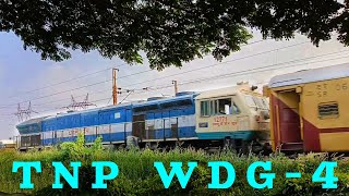 TNP WDG4 12771 Shunting 16089 Yelagiri Express amp BZAE WAP7 39380 with 22180 weekly SF Exp [upl. by Ahtiekal]