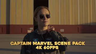 Captain Marvel Scene Pack 4K 60fps [upl. by Liliane]