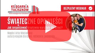 Jak zorganizować kreatywne warsztaty dla dzieci Bezpłatny webinar dla nauczycieli i bibliotekarzy [upl. by Epperson]