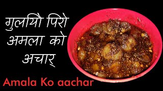 Amala Ko Achar। How To Make Amala Ko Achar। 20 मिनेटमै तयार हुने आमलाको अचार। Murabba। Home Cooking [upl. by Telford]