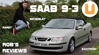 SAAB 93 Convertible Review  Thinking Outside The Box [upl. by Wolford]