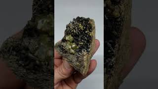 💎 MINERALES y ROCAS de COLECCION💎 Brochantita Cuarzo Cianita Granate Calcita y Fluorita [upl. by Anek]