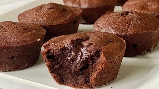 LA VÉRITABLE RECETTE DU FONDANT AU CHOCOLAT AU CŒUR COULANTFONDANT ET MOELLEUX🍫🧁 Deli Cuisine [upl. by Schubert]