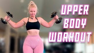 Total Upper Body Strength Workout [upl. by Mouldon]